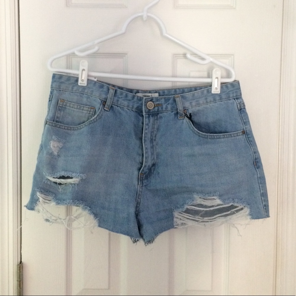 Forever 21 • Distressed Shorts